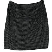Dámská černo-bílá vzorovaná sukně Papaya 