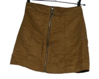 Dámská medová semišová propínací sukně H&M vel. 32