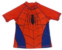 Černo-modré UV tričko se Spidermanem Marvel