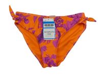 Nové  - Oranžovo-fialové vzorované plavkové kalhotky Lipsy London