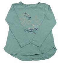 Zelené triko s veverku Yigga