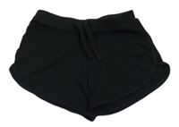 Černé teplákové kraťasy Peacocks