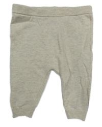 Světlebéžové pletené tepláky Next