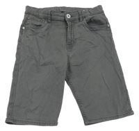 Tmavošedé riflové kraťasy Denim Co.