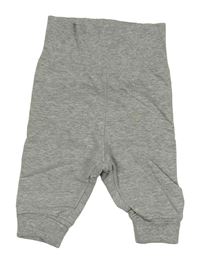 Šedé melírované tepláky H&M
