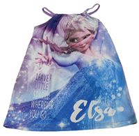 Levandulovo-modré šaty s Elsou zn. Disney