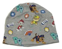 Šedá melírovaná čepice s PAW PATROL zn. H&M