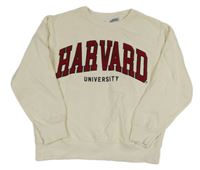 Smetanoavá mikina s nápisem zn Zara