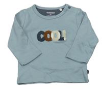 Světlemodré triko s nápisem Staccato 