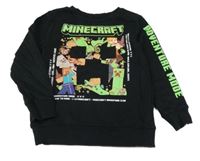 Černá mikina Minecraft George