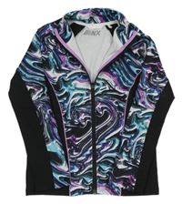 Černo-barevná propínací sportovní mikina Next