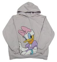 Světlerůžová mikina s Daisy a kapucí H&M