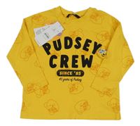 Nové - Žluté triko s Pudsey George 