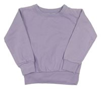 Světlefialová mikina 