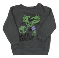 Tmavošedá mikina s HULKEM George