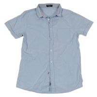 Světlemodrá melírovaná košile BUDDY BOY