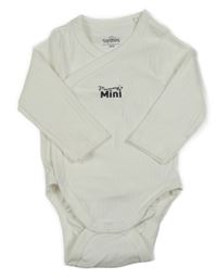 Bílé žebrované zavinovací body Topomini