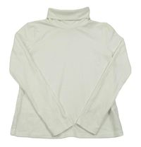 Smetanový žebrovaný rolák Shein