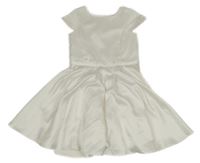 Bílé saténové šaty F&F