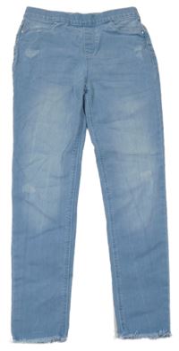 Modré džegíny s prošoupáním Denim Co.