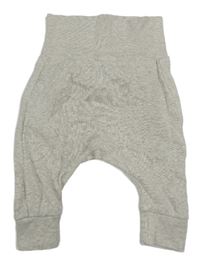 Šedé melírované tepláky H&M