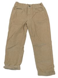 Béžové manšestráky 