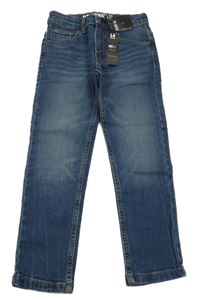 Nové - tmavomodré skinny rifle Tu