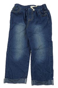 Tmavomodré lehké rifle 