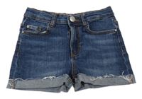 Tmavomodré riflové kraťasy Denim Co.