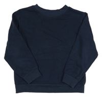 Tmavomodrá mikina H&M