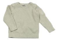 Béžovo-šedý svetr C&A