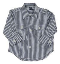 Modro-bílá pruhovaná košile GAP