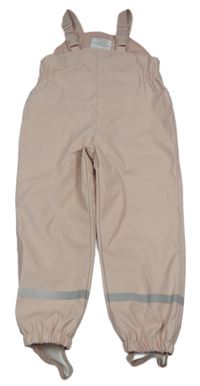 Světlerůžové voděodolné laclové kalhoty Primark