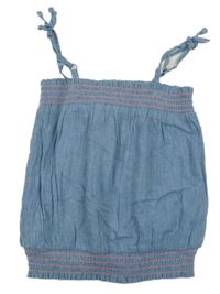 Světlemodrý crop top Mini Boden