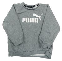 Šedá mikina s logem Puma