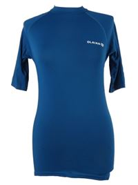 Dámské tmavomodré sportovní funkční tričko Olaian 