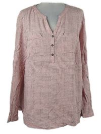 Dámská světlerůžová vzorovaná halenka Cecil 