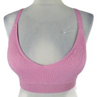 Nové - Dámská světlerůžová třpytivá braletka Primark 