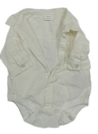 Bílé lněné body Next