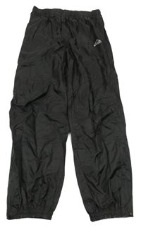 Černé šusťákové nepromokavé kalhoty MCKinley