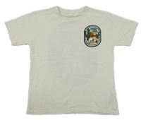 Smetanové tričko s pouští Primark