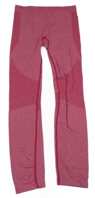 Růžové melírované sportovní funkční spodní legíny Crivit