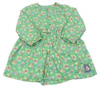 Zelené květované šaty M&S