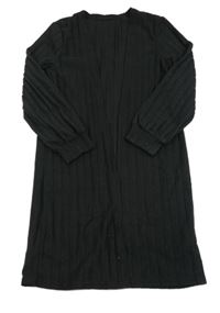 Černý úpletový cardigán Shein