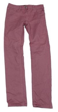 Starorůžové skinny kalhoty alive