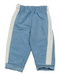 Modro-bílé tepláky 