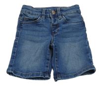 Modré riflové kraťasy C&A