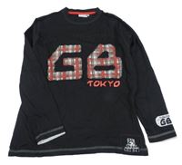 Černé triko s číslem 