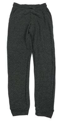 Tmavošedé tepláky Primark
