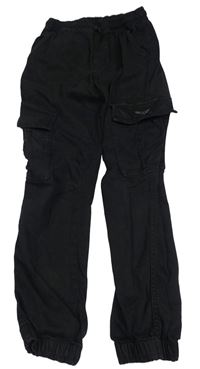 Černé cargo cuff rifle Zara
